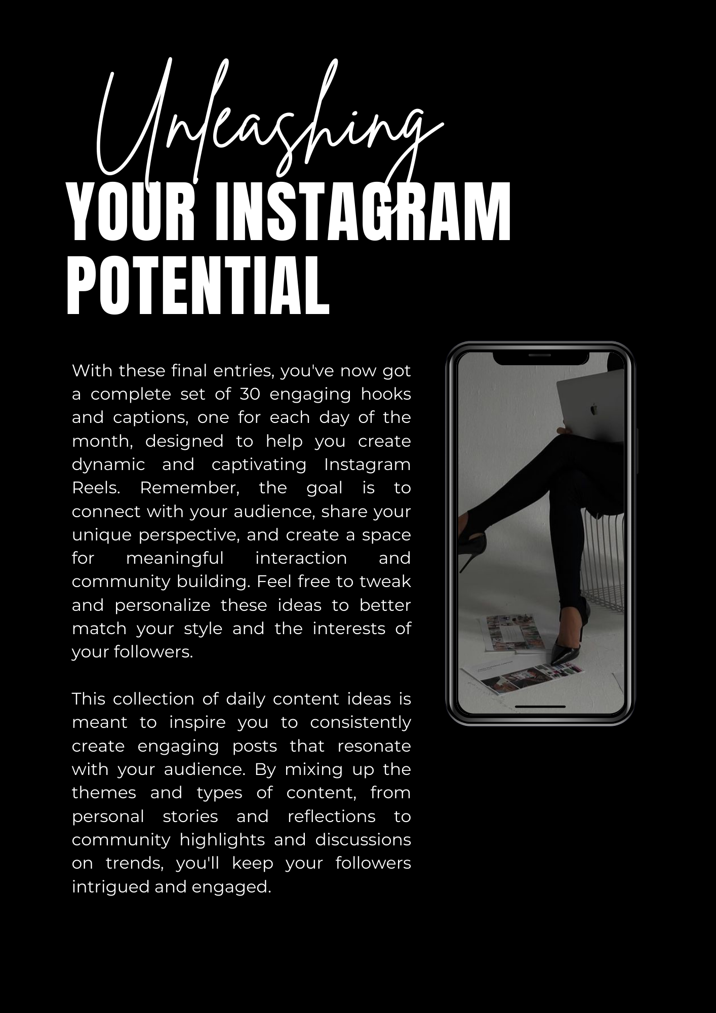 Instagram Reels, Hooks & Captions with MRR