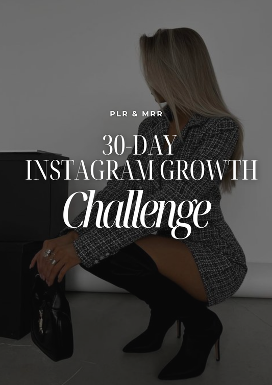 30 Day Instagram Growth Challenge With MRR