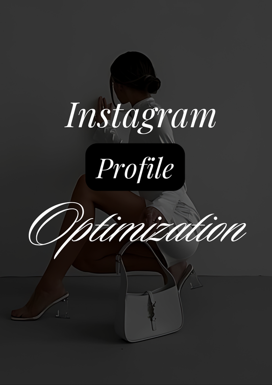 INSTAGRAM PROFILE OPTIMIZATION Ebook with MRR